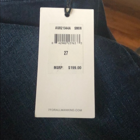 7 For all Mankind High Waist Ankle Skinny - Picture 7 of 7